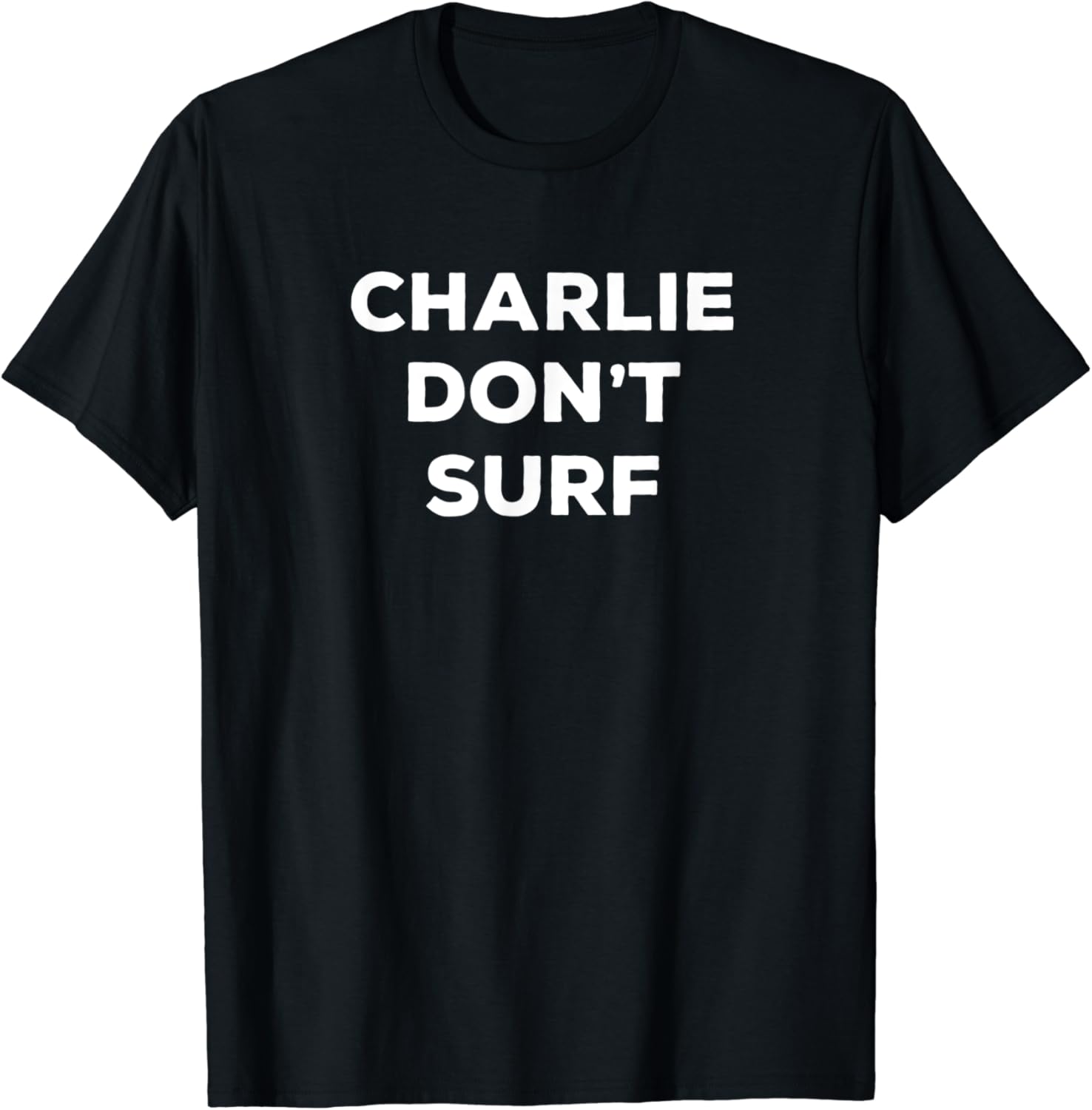 Charlie Don't Surf TShirt Amazon.co.uk Fashion